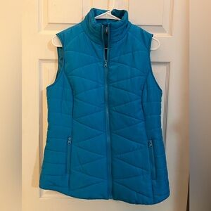 New Directions Puffer Vest – Women’s Medium – Teal Blue